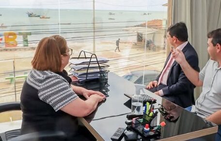 Prefeita Deta de Baía da Traição recebe visita institucional do juiz Judson Faheina