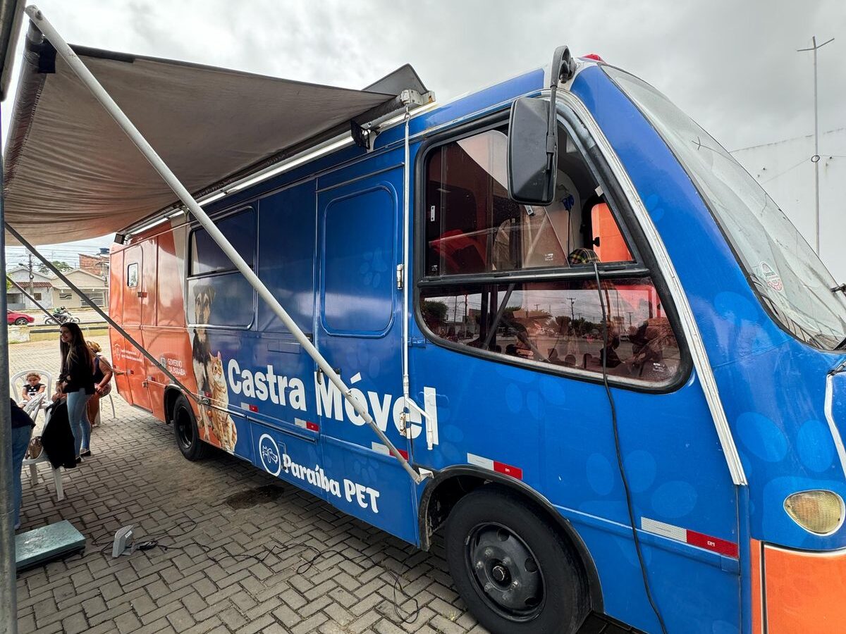 Santa Rita recebe Castramóvel do programa Paraíba Pet