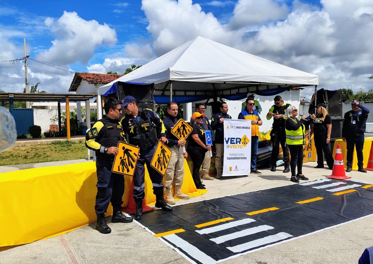 Lucena abre campanha Maio Amarelo com foco na segurança no trânsito