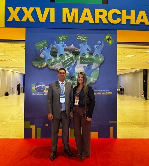 Prefeito Léo Bandeira participa da XXVI Marcha dos Prefeitos em Brasília