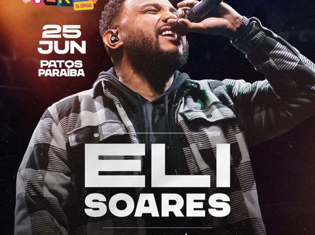 Conferência O Verbo traz o cantor ELI SOARES pela primeira vez ao Sertão da Paraíba.