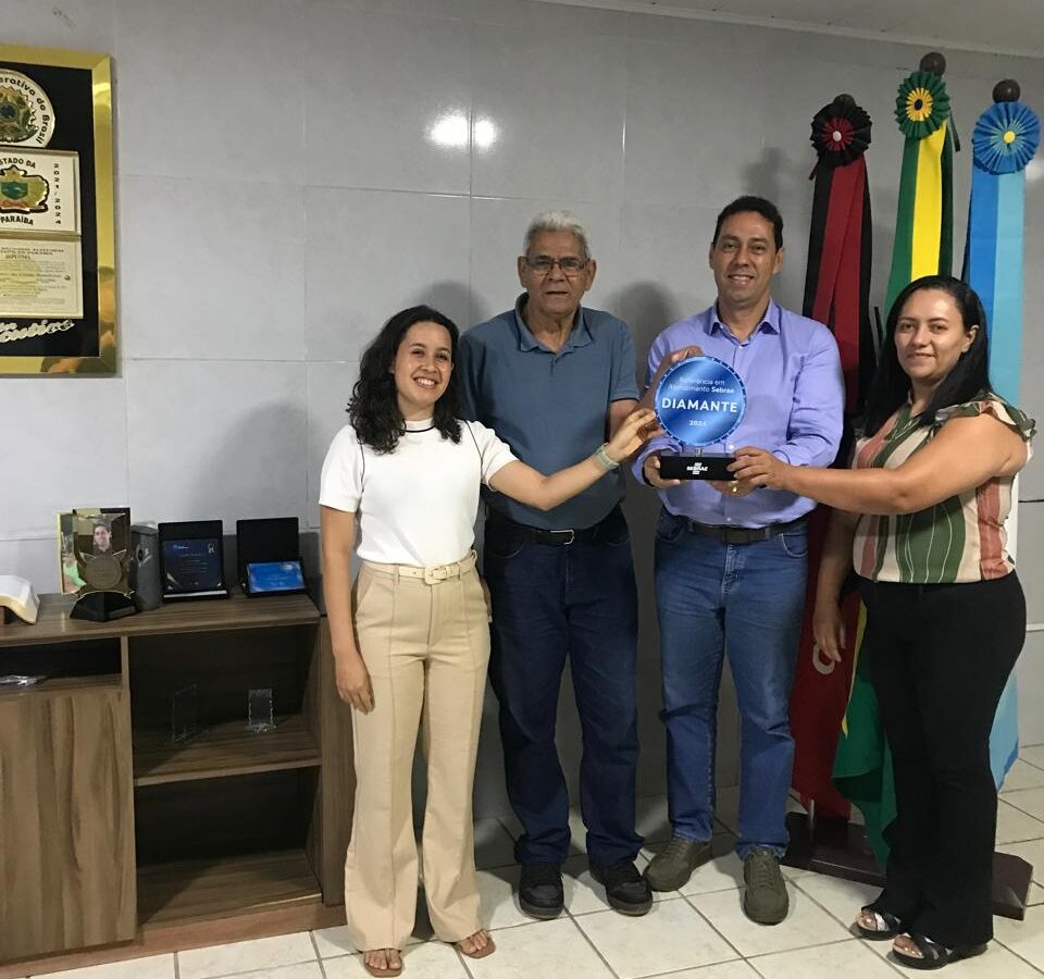 Lucena é destaque nacional com prêmio Duplo Diamante do Sebrae