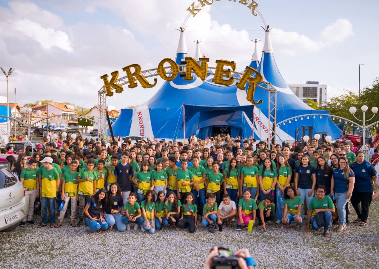 Circo Kroner promove espetáculo inclusivo gratuito em Campina Grande com apoio da Prefeitura e instituições locais
