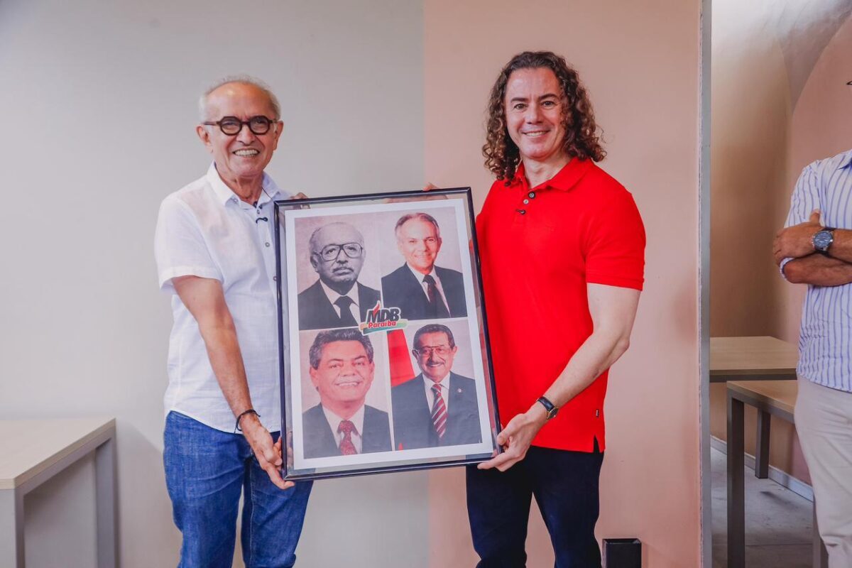 Cícero Lucena anuncia filiação ao MDB e confirma pré-candidatura ao Governo da Paraíba em 2026