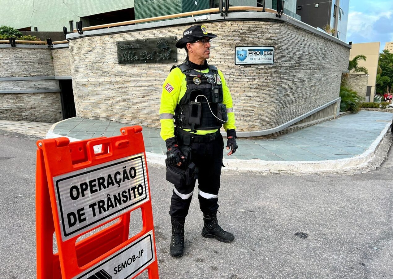 Semob-JP define plano operacional de trânsito para corridas de rua neste fim de semana