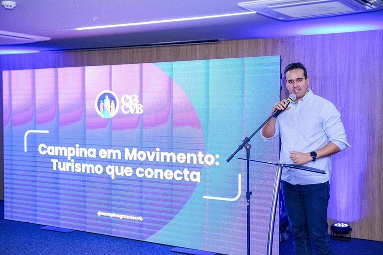 Lucas Ribeiro destaca investimentos para fortalecer turismo em Campina Grande durante evento do setor