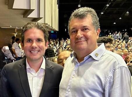 George Coelho pede apoio do presidente da Câmara dos Deputados, Hugo Motta, para acelerar apreciação da PEC do 1,5% do FPM