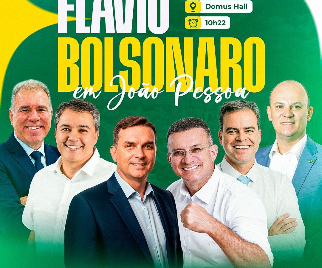DIA 22: Sargento Neto confirma presença em evento com Flávio Bolsonaro e Efraim Filho na Domus Hall, em João Pessoa