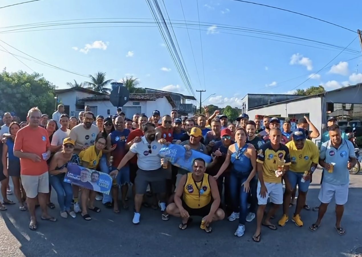 Campanha à reeleição de Michel Henrique ganha as ruas de João Pessoa com adesivaços e mobilização para incluir a Paraíba inteira